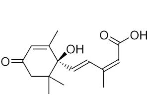 アブシジン酸の構造式